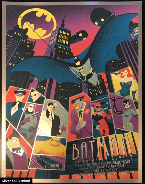 The animated series • batman: Batman: the Animated Series- Artist Proofs | Timothy ...