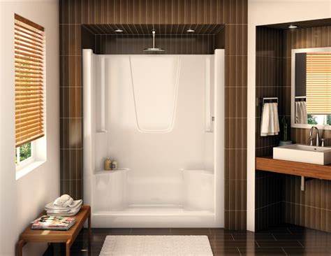 What Are Most Shower Stalls Made Of Interior Magazine Leading
