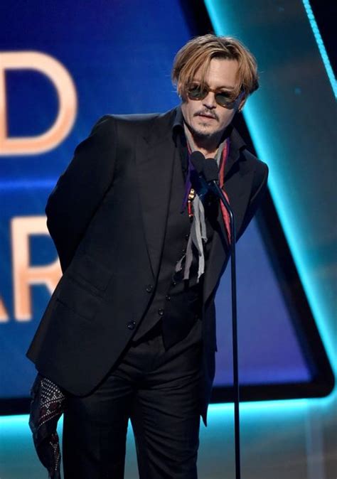 Johnny Depp Made A Really Weird Speech At The 18th Annual Hollywood