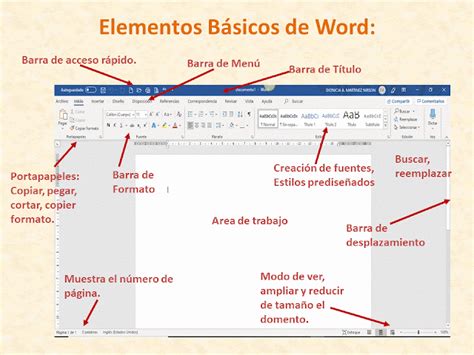 Tic En La EducaciÓn Procesador De Texto Microsoft Word