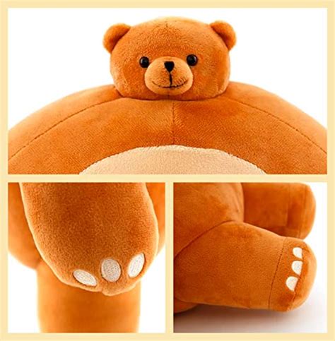 Tiny Headed Kingdom Stuffed Animal Pip Bear For Girls And Boys