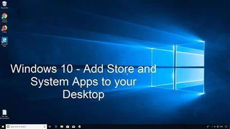 Though it's an easy process to get your rift up and running on a. Windows 10 - Add Store and System Apps shortcuts to ...