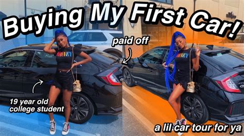 Buying My First Car At 19 With No Credit Car Tour 2020