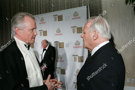 Jon Voight Anthony Hopkins Editorial Stock Photo Stock Image