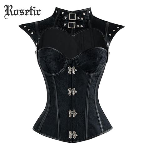 gothic punk corset bustier vintage bandage armor corselet steampunk corsets and bustiers