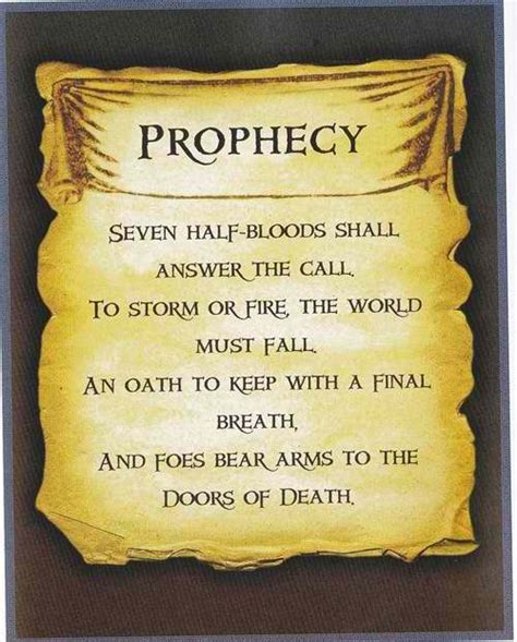 This prophecy is given to apollo and meg through the oracle of trophonius and is spoken by meg once she is placed on mnemosyne's throne of memory. I have this memorized....ill randomly blurt out prophecies ...