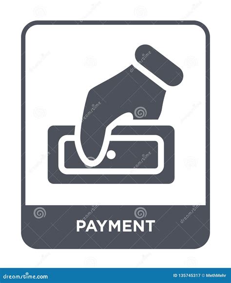 Payment Icon In Trendy Design Style Payment Icon Isolated On White