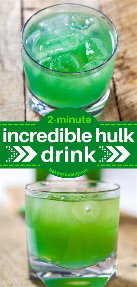 Incredible Hulk Drink Incredible Hulk Drink Hulk Drink Cocktail