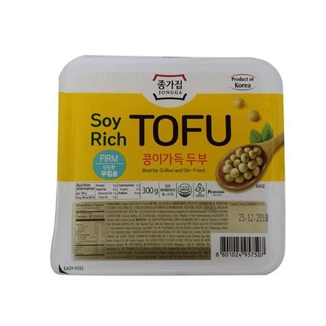 Chongga Soy Rich Tofu Firm 300g