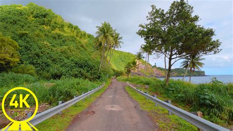 Virtual Drive Along The Best Roads Of Maui Hawaii In 4k 60fps