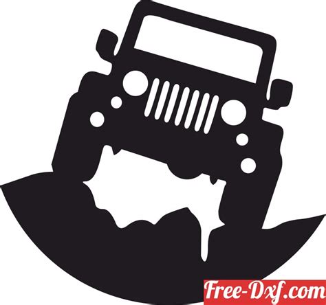 Download Jeep Sign 5chia High Quality Free Dxf Files Svg Cdr An