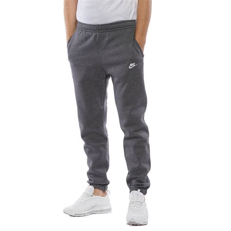 Spodnie Dresowe Nike Club Fleece Sweatpants Dark Grey Heather Bludshop