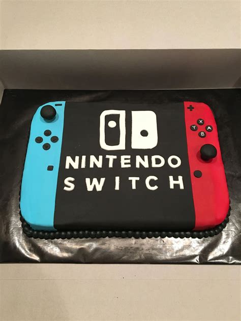 Nintendo Switch Cake Nintendoswitch Video Game Cakes Nintendo Cake