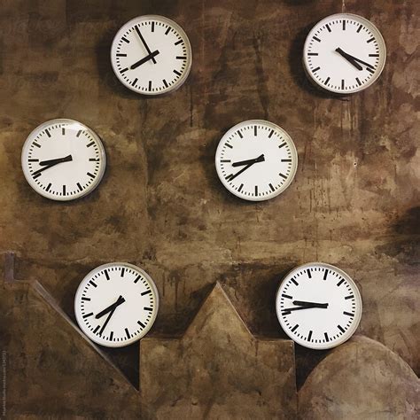 Clocks On The Wall By Stocksy Contributor Maahoo Stocksy