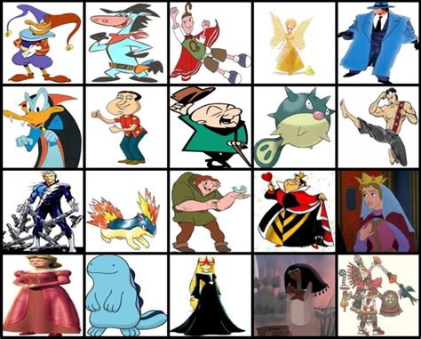 Q Cartoon Characters By Picture Cartoon Characters Cartoon Character