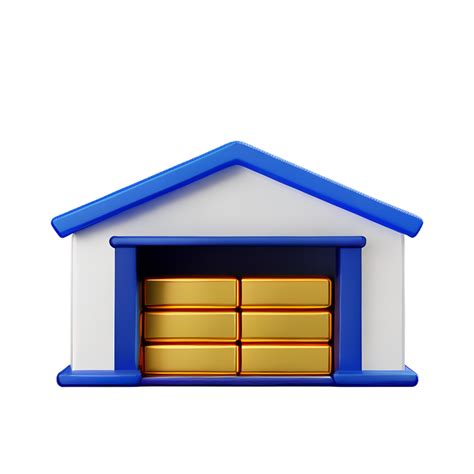 Warehouse 3d Rendering Icon Illustration 28609582 Png