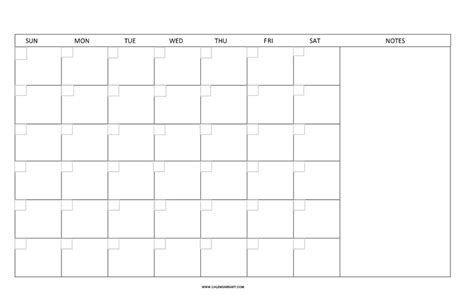 Free Printable Blank Calendars Word And Pdf Templates Calendar
