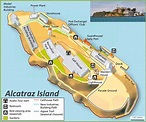 Alcatraz Island Map | San Francisco - Ontheworldmap.com