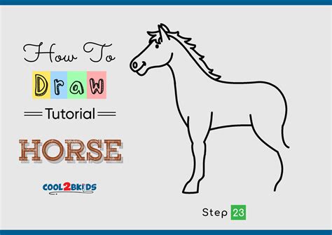 How To Draw A Horse Cool2bkids