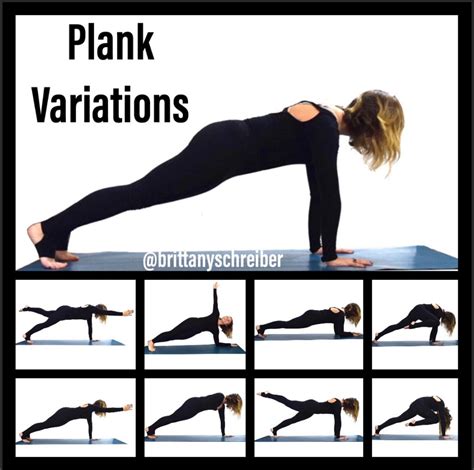 Plank Variations Brittany Schreiber