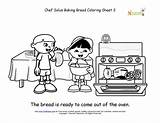 Coloring Cooking Baking Chef Nutrition Bread Fun Solus Class Education Children Baked Sheet Sheets Explorer Ready Younger Helps Kitchen Nourishinteractive sketch template