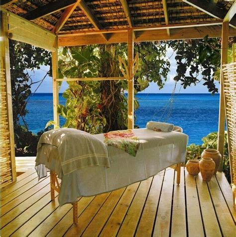 A Massage By The Ocean Romantic Beach Getaways Spa Treatment Room Jamaica Inn