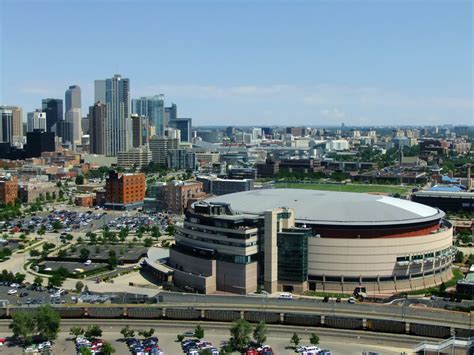 The stage is set for game 4 vs. Pepsi Center Parking and Denver Nuggets Parking - TSR