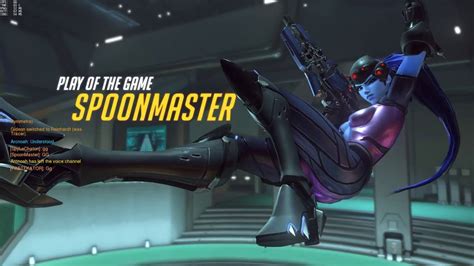 Overwatch Widowmaker Gameplay With Play Of The Game Youtube