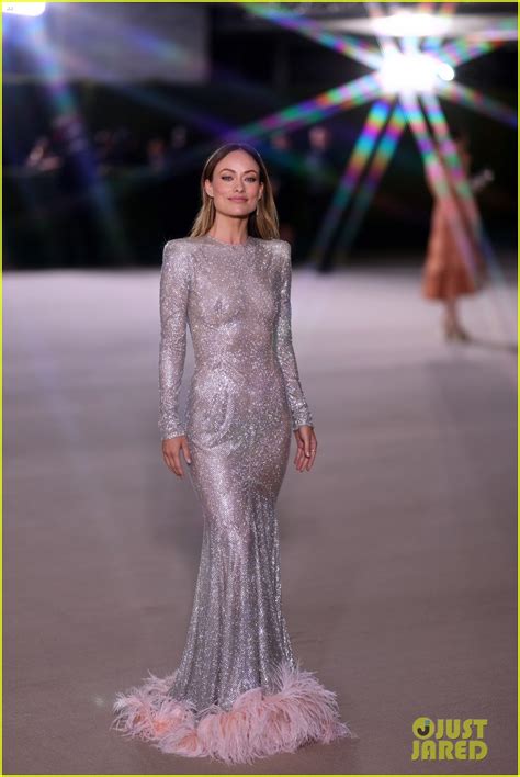 Olivia Wilde Wears Sheer Crystal Studded Dress To Academy Museum Gala