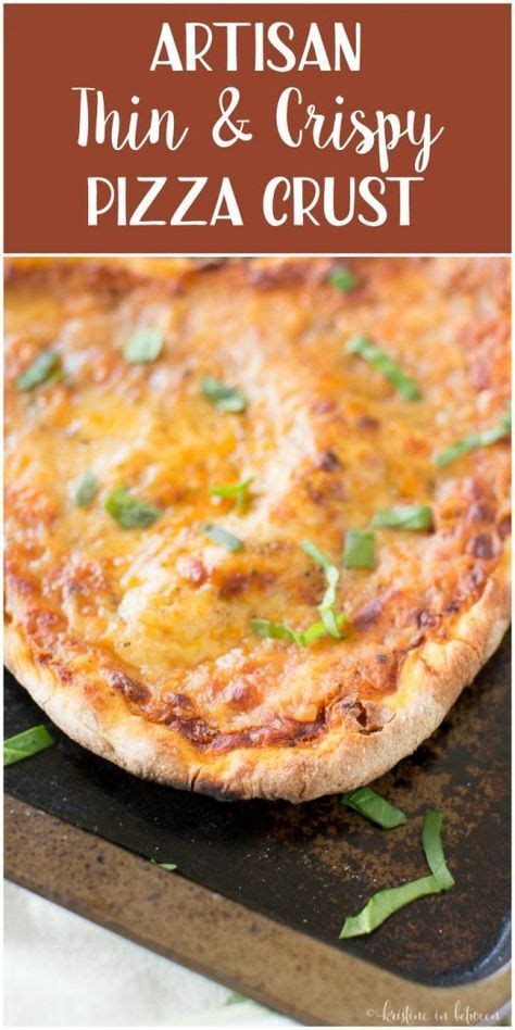 Thin And Crispy Pizza Crust Recipe Crispy Pizza Crust Crispy Pizza