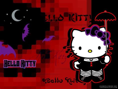 Emo Hello Kitty Wallpapers Bigbeamng