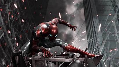 Spiderman Iron Ps4 Suit Spider 4k Wallpapers