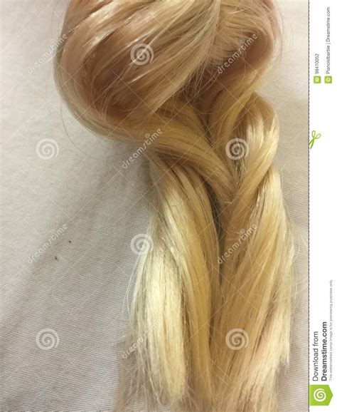 Blonde Hair Stock Photo Image Of Caucasian Hair Shiny 98410052