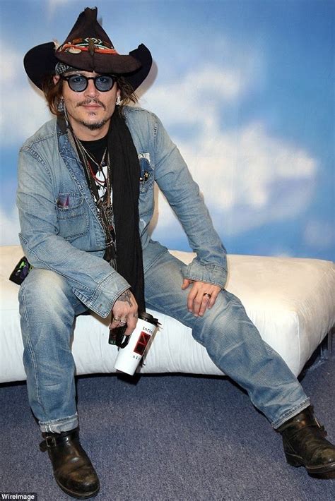 Johnny Depp Grammy Launch February 13 2016 Star Style Man