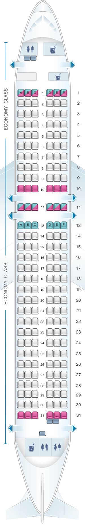 Seat Map Vueling A320 Neo Seatmaestro