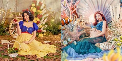 Zeinab Harake Holds Magical Disney Themed Maternity Shoot Gma News Online