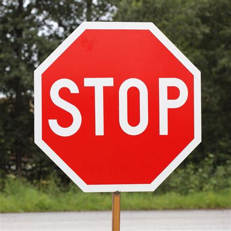 Where To Stop At A Stop Sign Know The Stop Positions At A Stop Sign