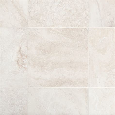 Cascade White Premium Honed Travertine Tile Floor And Decor In 2021