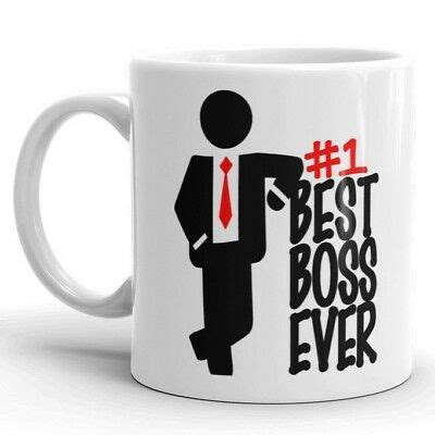 What is best gift for boss. BEST BOSS EVER Coffee Mug #1 Boss Gift for Manager Funny ...