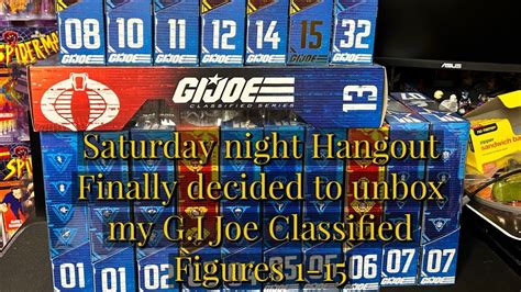 Saturday Night Hangout Unboxing My Older G I Joe Classifieds Youtube