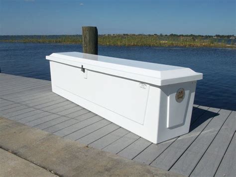 Fiberglass Dock Box 25h X 96w X 22d Cm09 Marine Fiberglass Direct