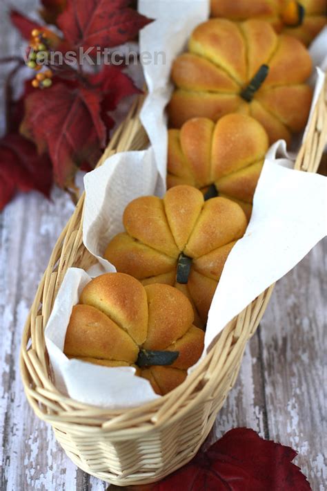Vans Kitchen Kabocha Pumpkin Buns Recipe