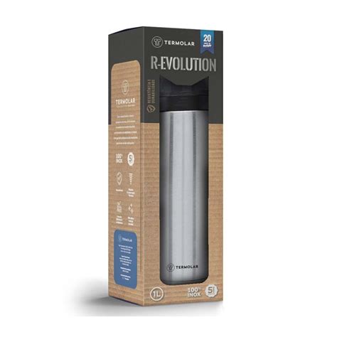 Termolar R Evolution 1l Inox Termo Camping Sport