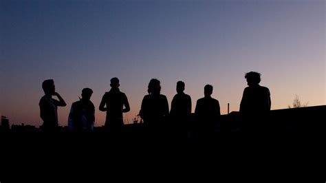 Silhouette Photography Of Seven People During Daytime Hd Wallpaper