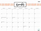 Pretty Patterns 2018 Printable Calendar - iMom