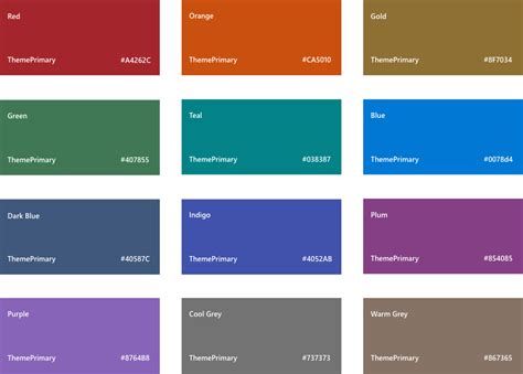 Sharepoint Themes And Colors Microsoft Learn