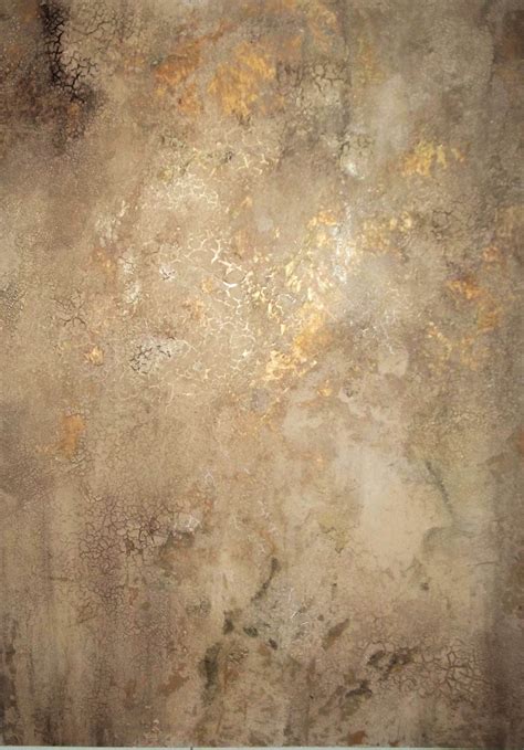 Aged Plaster Over Gold Fauxpainting Faux Painting Walls Wall