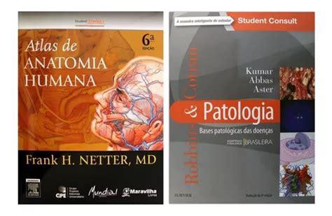 Kit Netter Atlas De Anatomia Robbins And Cotran Patologia