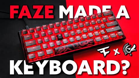 Faze Clan Released A Keyboard Faze Clan X Ducky Youtube