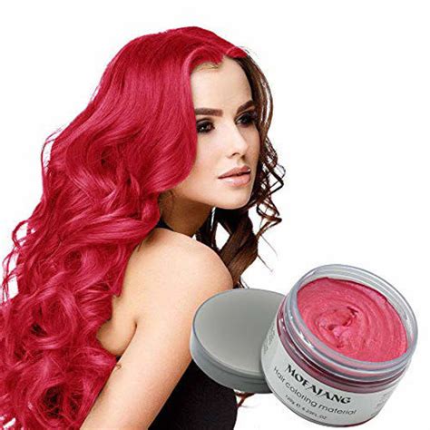 Getuscart Mofajang Natural Hair Wax Color Styling Cream Mud Adofect Natural Hairstyle Dye